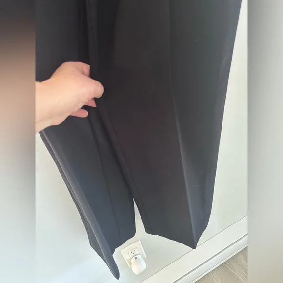 Joseph Ribkoff Black Straight-Leg Dress Pants - Picture 3 of 4